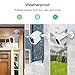 Wall Mount Bracket for Arlo Pro and Arlo Pro 2 - Waterproof 360 Degree Adjustable Indoor and Outdoor Mount Cover Case for Arlo PRO Camera(White, 2 Set)