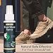 Natural Shoe Deodorizer Spray, Arrebol Foot Odor Eliminator and Air Freshener with Peppermint Oil, Tea Tree Oil, Clove Leaf Oil,Best for Stinky Shoes, Smelly Feet & Sport (black)thumb 3
