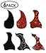 JIERUI Acoustic Guitar Pickguard Set, Self Adhesive, Pack of 6