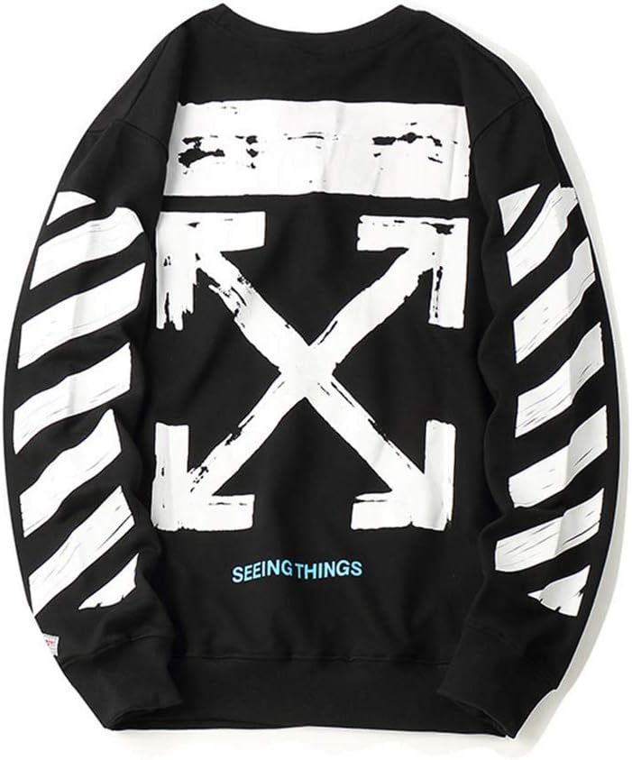Off Sweatshirt OW White Men Women Long Sleeve Personalized Sweater Fashion Hoodies