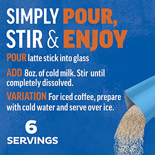 Maxwell House French Vanilla Iced Latte Beverage Mix (48 Packets, 8 Packs of 6) - Image 3