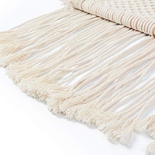 Plaviya Macrame Woven Wall Hanging, Boho Decor Bohemian Chic Boho Wall Décor - Home Office Livingroom Bedroom Art Decoration, 16\