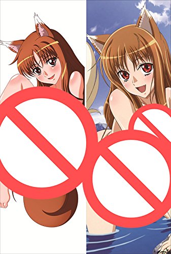 Mm Diycustomstore Anime Spice And Wolf Hugs Pillow Case Long