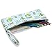 Optimech Set of 3 Cactus Pattern Canvas Zipper Coin Purse Wallet Bag Cosmetic Pen Pencil Stationery Pouch Bag Case by Erlvery DaMain