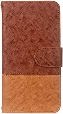 Vintage Leather Case for Samsung Galaxy A7 2018 A750,XCYYOO Premium Soft PU Leather Notebook Wallet Leather Bag[Kickstand Function] Card Holder Slot Slim Durable Flip Protective Cover