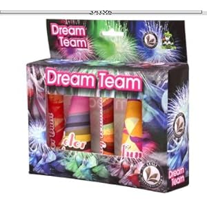10 Stück Garten Fontänen Set Feuerwerk Dream Team – 10-teiliges Gartenfeuerwerkssortiment