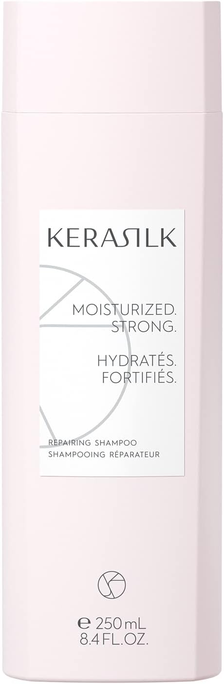 Kerasilk Repairing Shampoo Dry Damaged Hair Strength Moisture Vegan