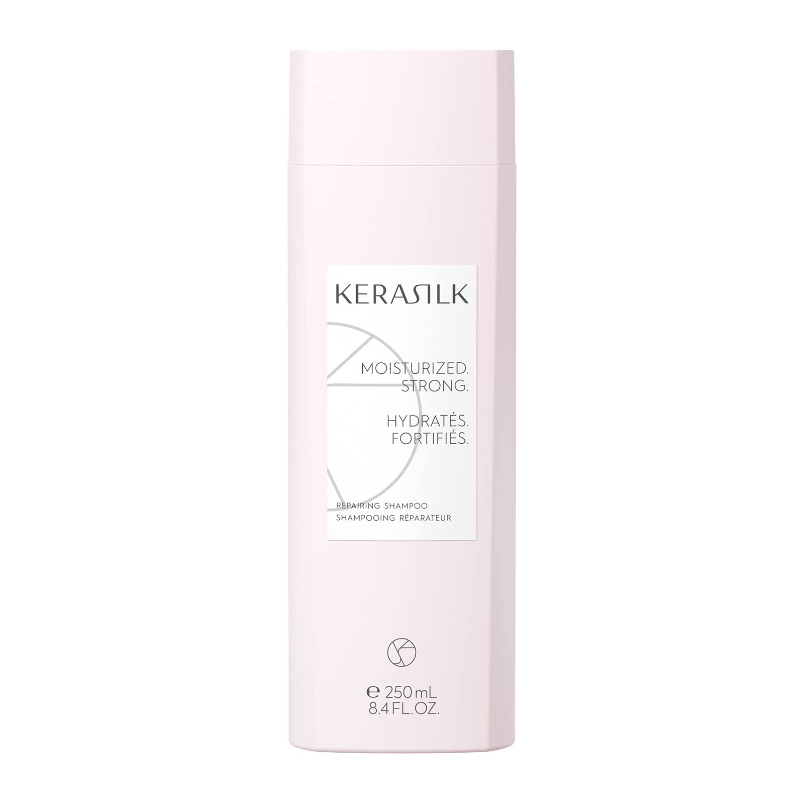 Kerasilk Repairing Shampoo, For Dry & Damaged Hair, Restores Strength & Moisture, Vegan & Sulphate-Free, 250ml — image 1