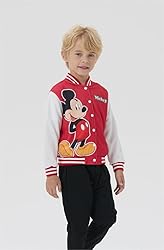 Disney Mickey Mouse Toddler Boys Varsity Bomber