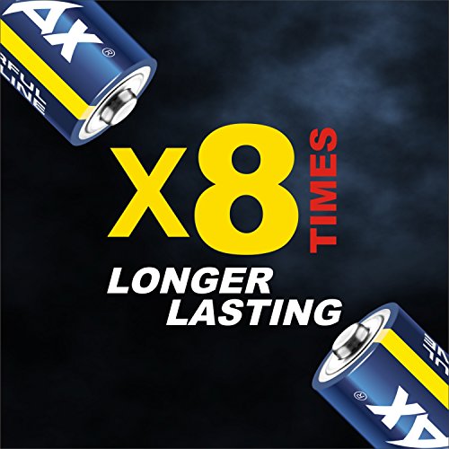 ALLMAX All-Powerful Alkaline Batteries- AA (30-Pack), Ultra Long Lasting, Leakproof, 1.5V Cell