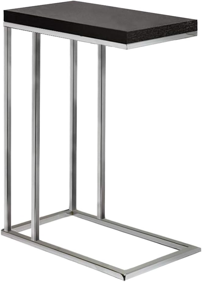 Amazon Com The Furniture Cove Black Laminate Formica Chrome