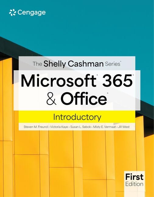 Microsoft Office 365 & Office 2016: Introductory: Freund, Steven M