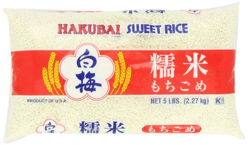 Hakubai Sweet Rice, 5-Pound