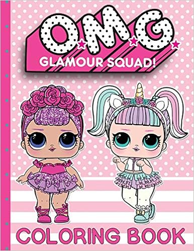 O.M.G. Glamour Squad: Coloring Book (Volume 1), by Books Plus