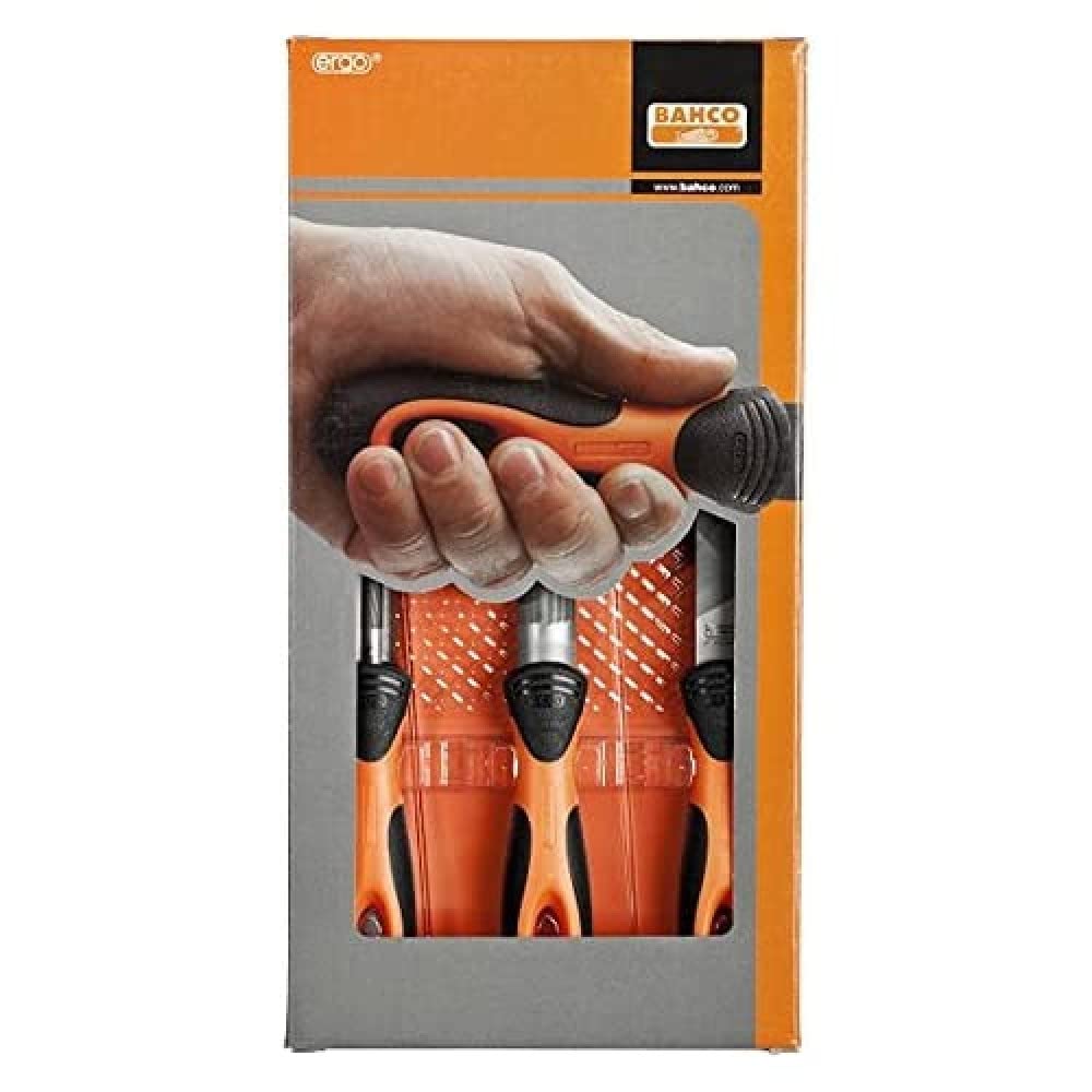 Bahco 6-470-08-2-2 Hieb 2 Rasp Set, Multi-Colour, 200 mm, 3-Piece