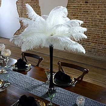 Amazon Com Zucker Ostrich Feather Centerpiece Kit For Wedding