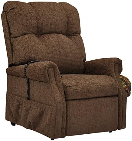 Med Lift Three-Way Reclining Lift Chair - Dawson - Brown