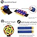 POKONBOY Vest Compatible with Nerf Guns - Blaster Gun and Tactical Vest with Wrist Band, Foam Darts and Dartboard for Kids Super Hero Toys for 6 7 8 9 Years Old (Gift Box Included)