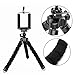 Phone tripod, Tripsky Portable and Adjustable Camera Stand Holder with Remote and Universal Clip for iPhone, Android Phone, Camera, Sports Camera GoPro