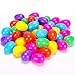 100 Pieces Filled Easter Eggs with Toys,Bright Colorful Prefilled Plastic Surprise Eggs-Perfect for Kids Easter Egg Hunt Party Favors