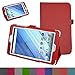 Acer Iconia One 8 B1-850 Case,Mama Mouth PU Leather Folio 2-folding Stand Cover with Stylus Holder for 8