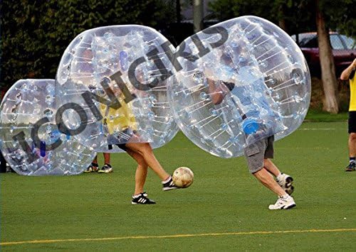 iconiciris Inflatable Bumper Bubble Balls Body Zorb Ball Soccer Bumper Football Human Hamster Ball