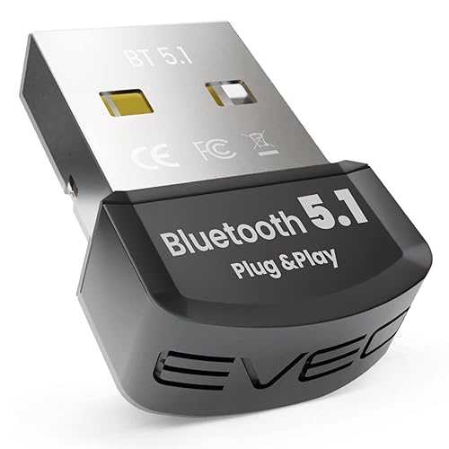 USB Bluetooth Adapter for PC 5.1 Bluetooth Dongle 5.1 USB Bluetooth