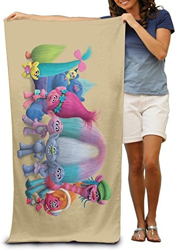 DEMOO Trolls POSTER Summer Holiday Beach Towel
