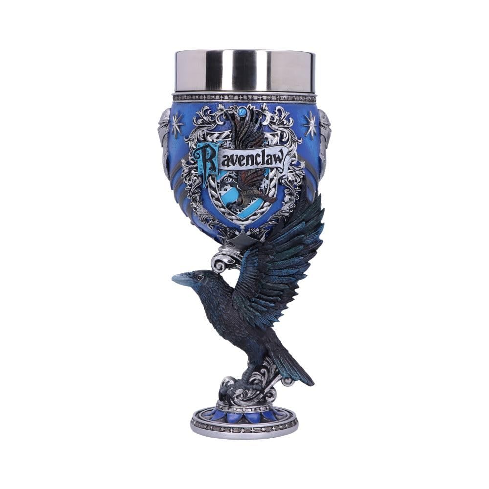Nemesis Now Harry Potter Ravenclaw Hogwarts House Collectible Goblet, Blue Silver, 19.5 cm, 200 ml — image 1