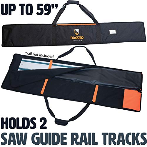 Rugged Tools Guide Rail Bag - Protective Track Saw Bag For Saw Guide Rails up to 59" - Thumbnail 7