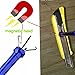Stereotype Four-Claw Magnetic gripping Tool,Claw Magnetic Pick-up Tool, Light Stainless Steel Spring can be Fixed in Different Shapes Without Bounce 2 in 1 Magnetic Pickup