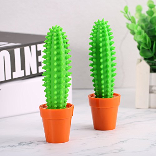 Creative Cactus Pen Ballpoint Pen Black Ink Pens Silly Gifts Office School Supplies 2 Packs by Meiso