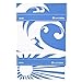Lunchskins Reusable 2-Pack Bag Set, Surf Blue (1 Sandwich + 1 Snack)