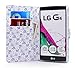 NageBee Flip PU Leather Fold Wallet Pouch Case For LG G4 - Plum Blossom