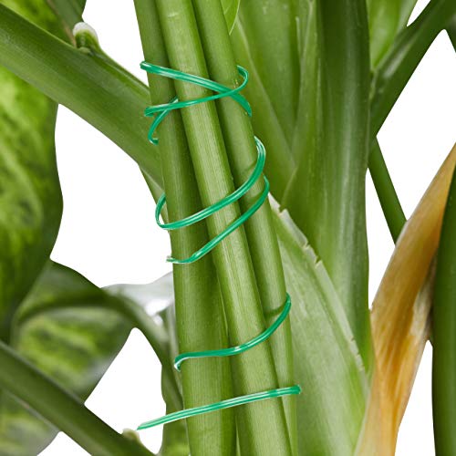 Relaxdays 1100 TLG. Pflanzenhalter Set, stabile Pflanzenclips, Bindedraht mit Cutter, Rankhilfe Rosen, Innen & Außen… – Bild 6
