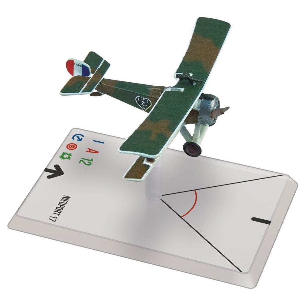 Wings of Glory Nieuport 17 Nungesser: WW1 Board Game