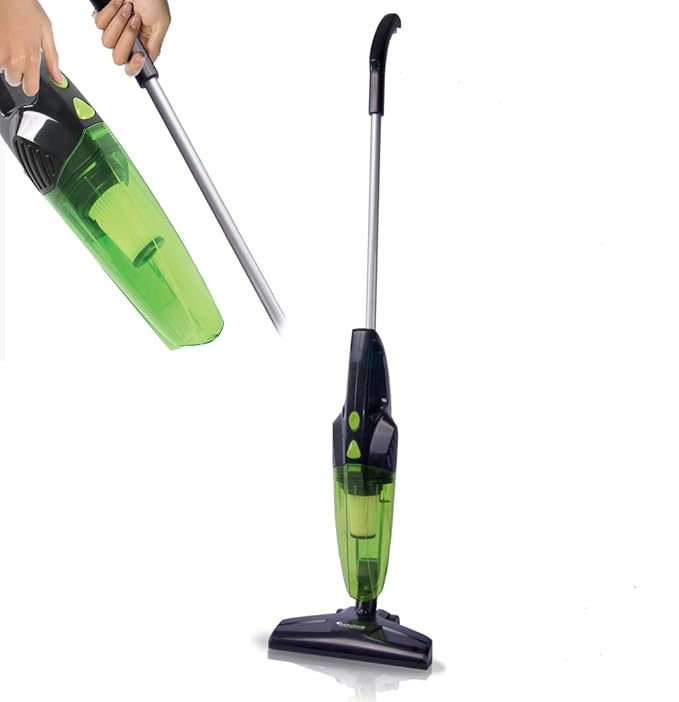 800 Watt TurboTronic StormStick VS9 - 2in1 -Stiel-Staubsauger & Handstaubsauger mit MIF Filter und 5 Meter XXL Kabel (10 Mete