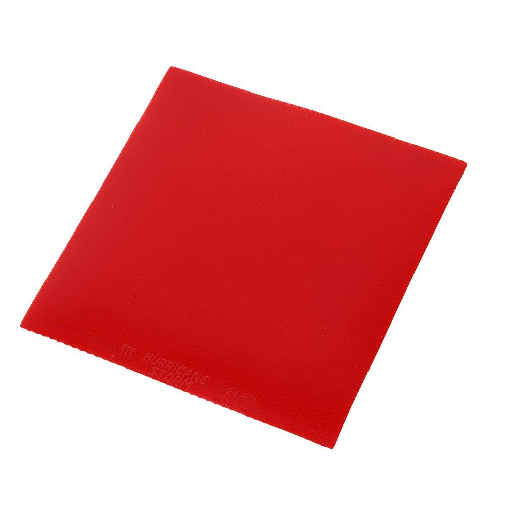Table Tennis Rubber, Replacement Sheet for Ping Pong Racket Cover (Red) Durable Training Accessory