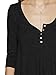 Urban CoCo Women's Half Sleeve High Low Loose Casual T-Shirt Top Tee Dress (X-Large, Black)