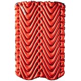 KLYMIT Double V Sleeping Pad, 2 Person, Double Wide (47 inches), Lightweight Comfort for Car Camping, Two Person Tents, Trave
