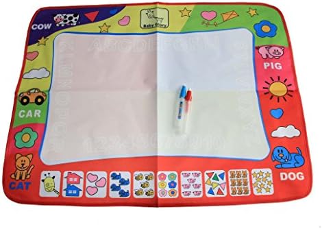 Magic Doodle Mat, Finerus 4 Color Kids Babies Learning Painting Canvas Blank Painting Board Educational Toy Gift