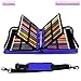 YOUSHARES 180 Slots PU Leather Colored Pencil Case - Large Capacity Carrying Case for Prismacolor Watercolor Pencils, Crayola Colored Pencils, Marco Pens, Gel Pens（Blue）