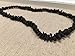 Arthritis Carpal Tunnel Necklace - 18 Inch Raw UnPolished Cherry Black Baltic Amber Adult Certified authentic Swelling, sciatica, headache migraine, back ache