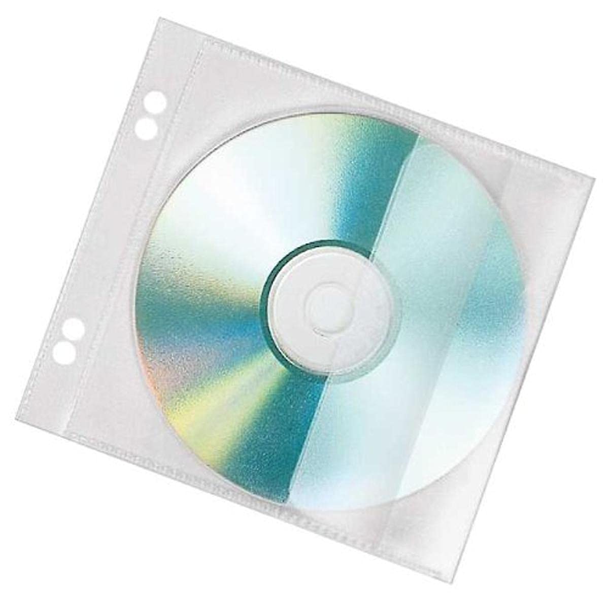 Veloflex 4366000 Case Cover 1disques Transparent Case – Optical Drive Optical Drives (Includes 1 Disc, transparent, Polypropylene (PP), 10 Piece (S))