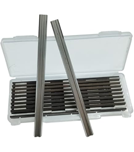 POWERTEC 6-Inch Jointer Blades Set Of 3 - Replacement For Delta & Jet Jointers