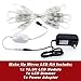 Crystal Vision Hollywood Style Makeup Mirror LED Light Kit Provided by Samsung for Cosmetic Mirror Vanity Mirror w/Dimmer Controller (75 LED Bulb / 12.5ft) [Slim Cool White]