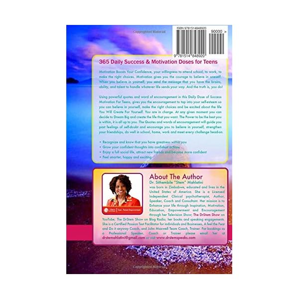 365 Daily Success & Motivation Doses for Teens