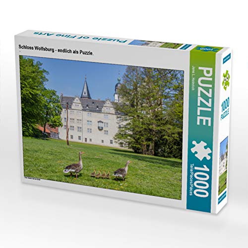CALVENDO Wolfsburg Castle Jigsaw Puzzle 1000 Pieces Size 64 x 48 cm Photo Puzzle Picture by Jens L. Heinrich