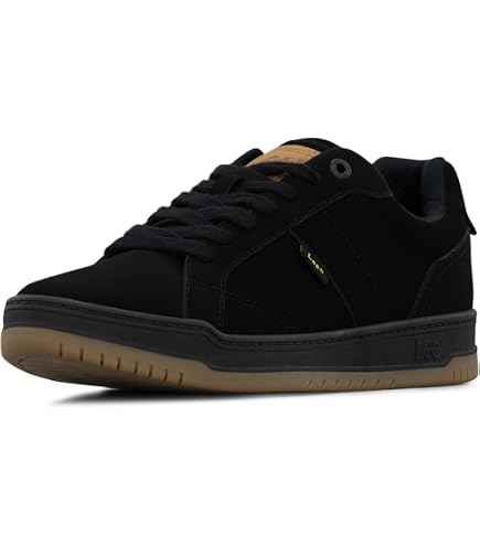 Amazon.com | Lee Men's Specter Retro Court Fashion Sneaker, Black