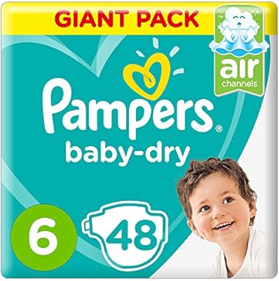 pampers baby dry large price